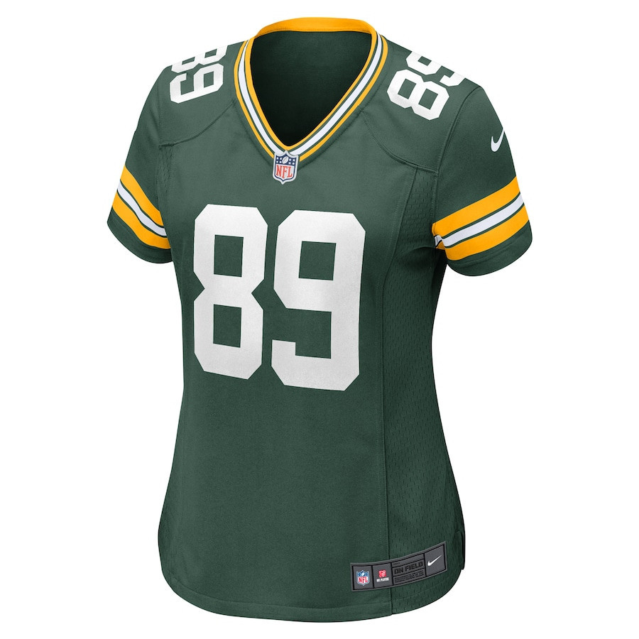 Ben Sims 89 Green Bay Packers Women's Team Game Jersey - Green JS4943 nicesnker - Image 2