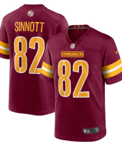 Ben Sinnott 82 Washington Commanders Game Men Jersey - Burgundy JS8053 nicesnker
