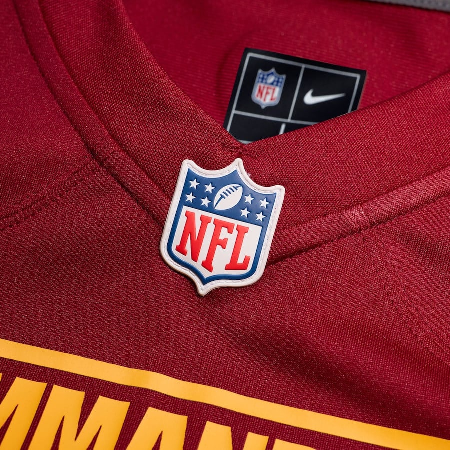 Ben Sinnott #82 Washington Commanders Super Bowl LIX Jersey - Men's - Burgundy JS4644 nicesnker - Image 4