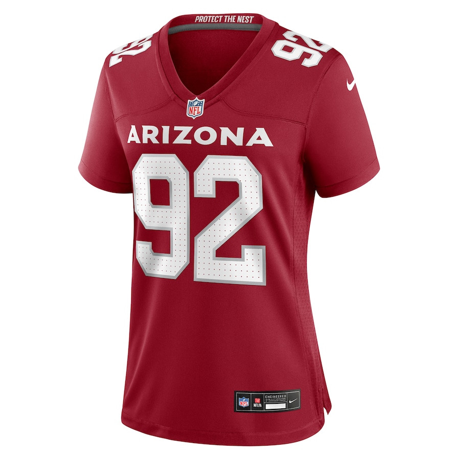 Bilal Nichols 92 Arizona Cardinals Women's Game Jersey - Cardinal JS1212 nicesnker - Image 2