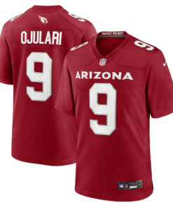 BJ Ojulari 9 Arizona Cardinals Team Game Men Jersey - Cardinal JS6175 nicesnker