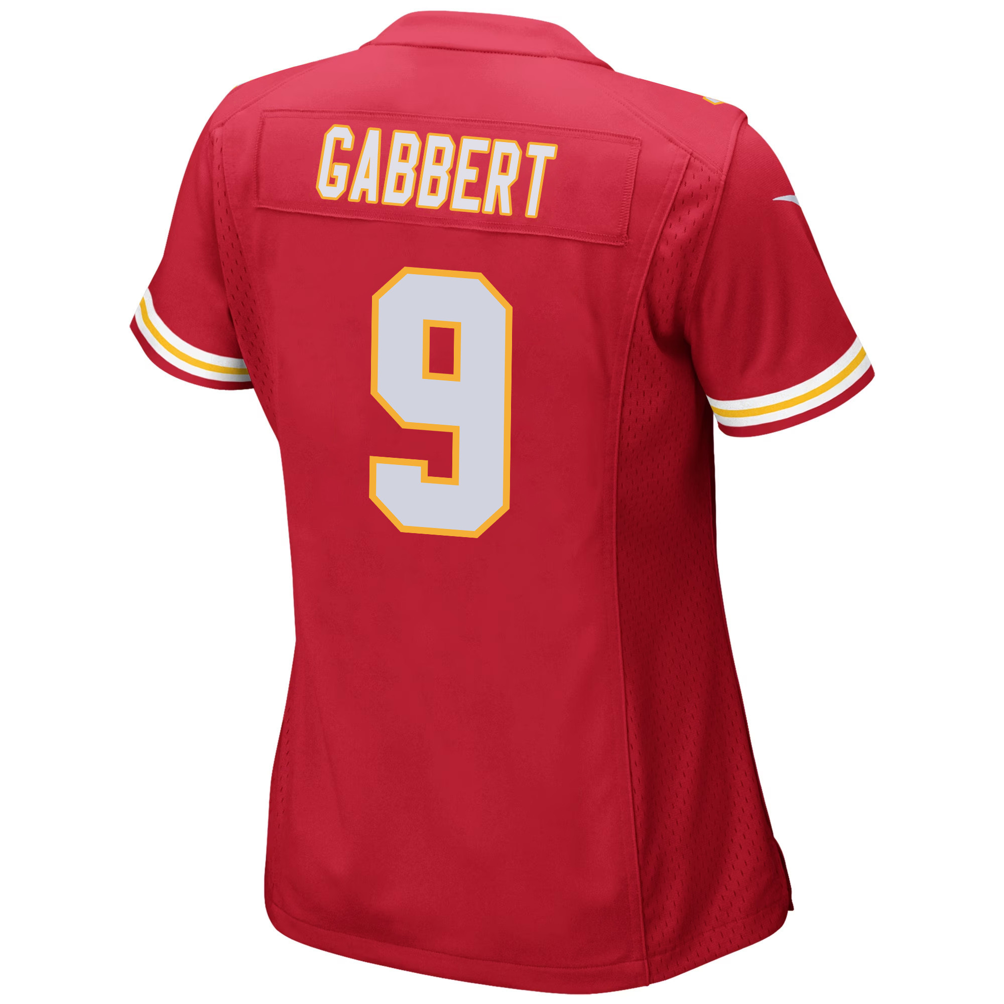 Blaine Gabbert 9 Kansas City Chiefs Super Bowl LVIII Champions 4 Stars Patch Game Women Jersey - Red JS5115 nicesnker - Image 3