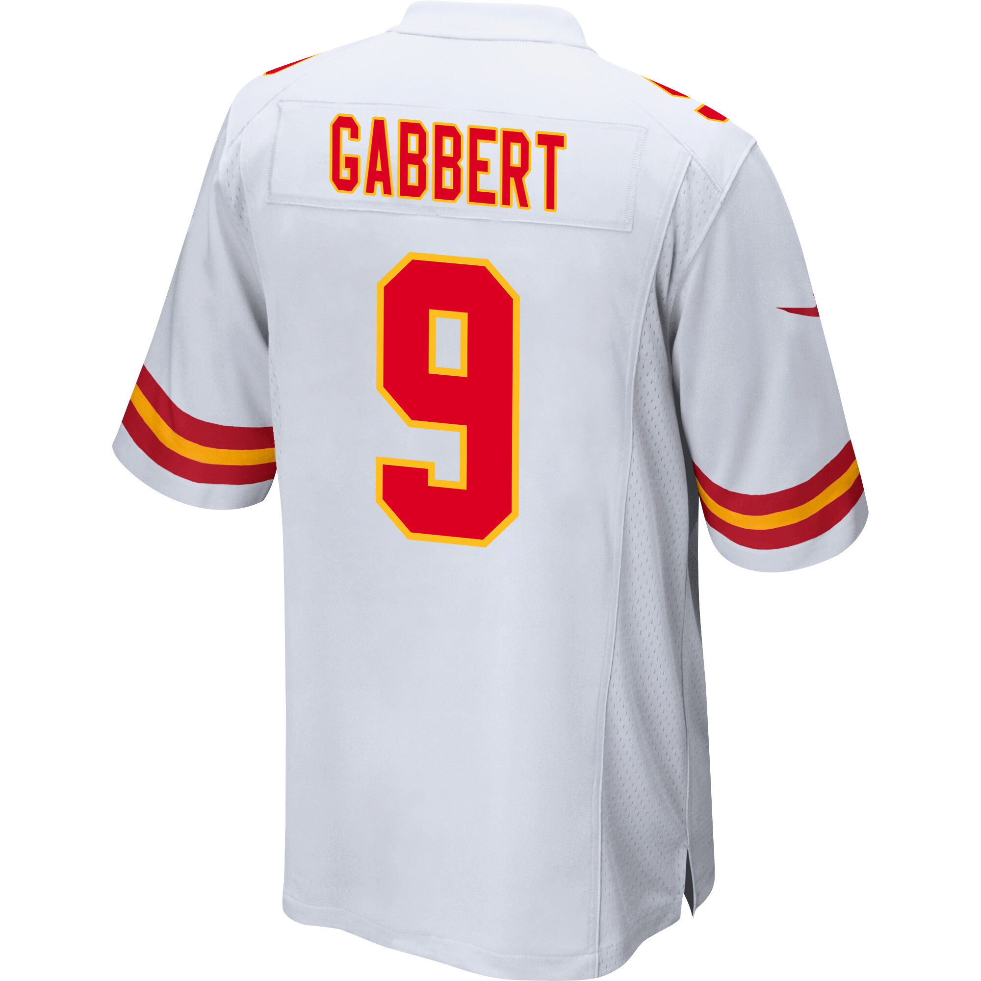 Blaine Gabbert 9 Kansas City Chiefs Super Bowl LVIII Champions 4X Game Men Jersey - White JS2463 nicesnker - Image 3