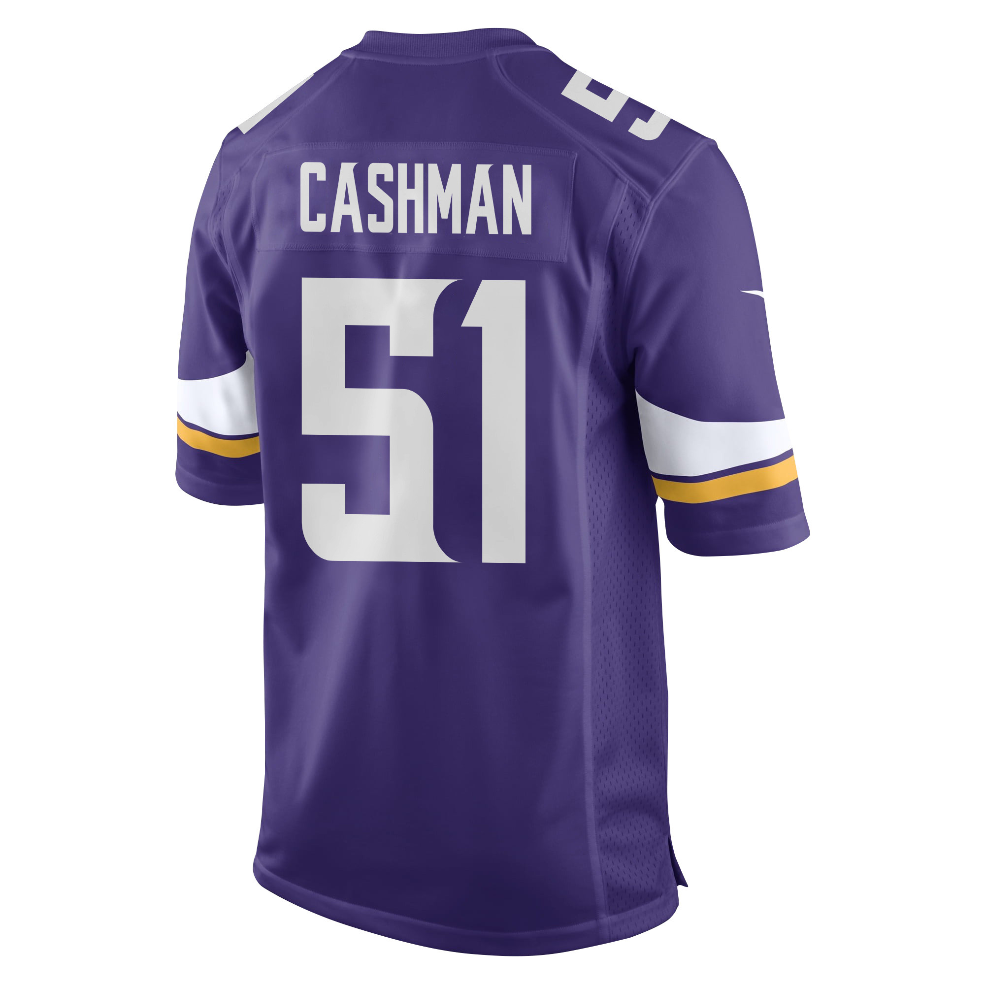 Blake Cashman 51 Minnesota Vikings Super Bowl LIX New Orleans Patch Game Men Jersey - Purple JS2282 nicesnker - Image 2