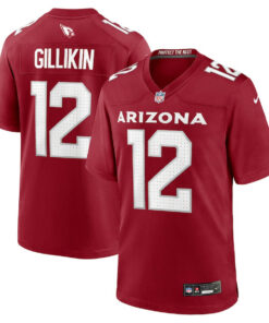 Blake Gillikin 12 Arizona Cardinals Team Game Men Jersey - Cardinal JS9395 nicesnker
