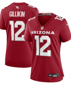 Blake Gillikin 12 Arizona Cardinals Women's Game Jersey - Cardinal JS8201 nicesnker