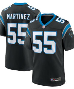 Blake Martinez 55 Carolina Panthers Game Men Jersey - Black JS5438 nicesnker