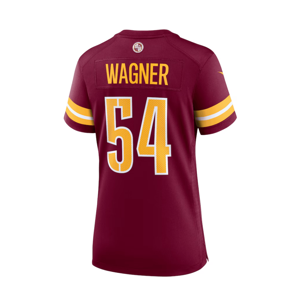 Bobby Wagner 54 Washington Commanders 2025 Pro Bowl Patch Women Game Jersey - Burgundy JS2239 nicesnker - Image 2