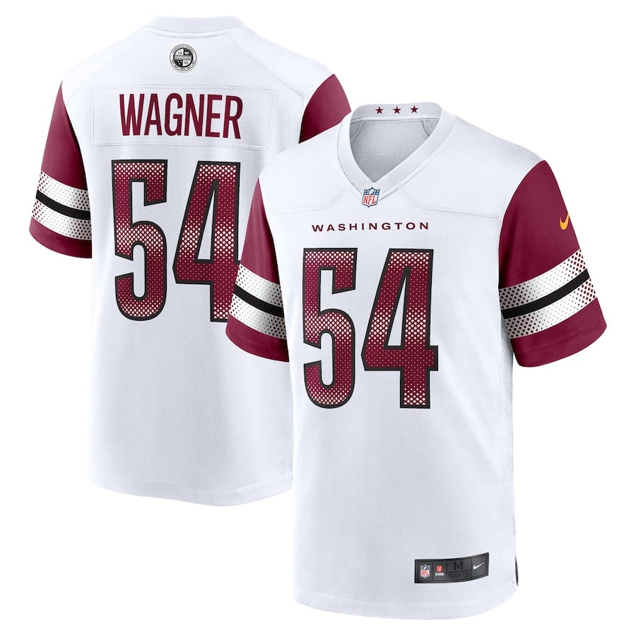 Bobby Wagner 54 Washington Commanders Game Men Jersey - White JS3597 nicesnker