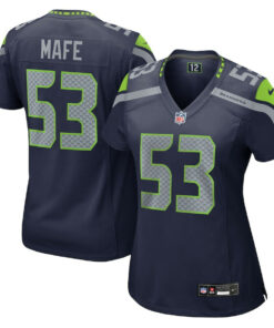 Boye Mafe 53 Seattle Seahawks Women's Team Game Jersey - College Navy JS3708 nicesnker