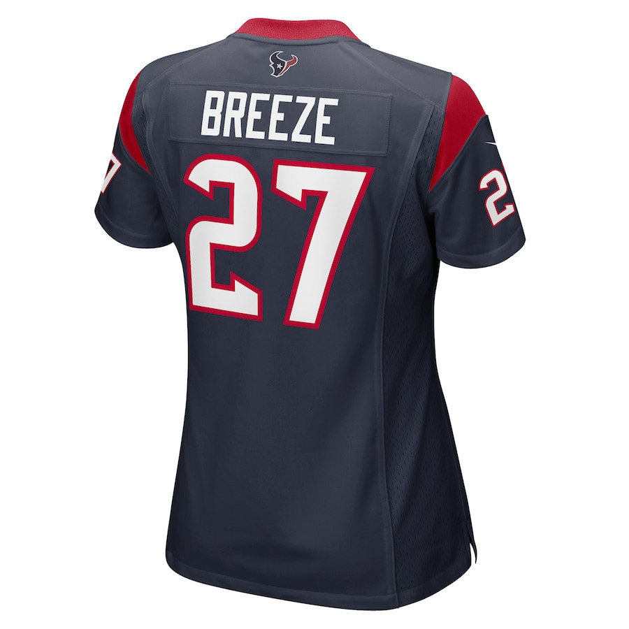 Brady Breeze 27 Houston Texans Women Game Jersey - Navy JS1797 nicesnker - Image 3