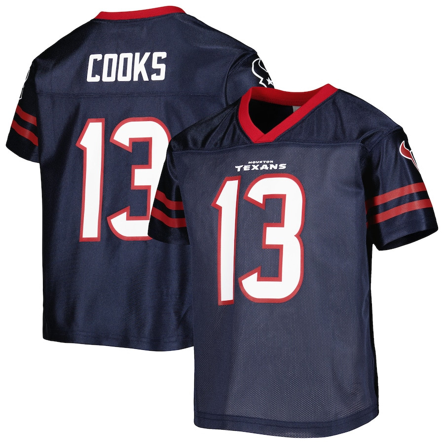 Brandin Cooks 13 Houston Texans YOUTH Jersey - Navy JS2797 nicesnker