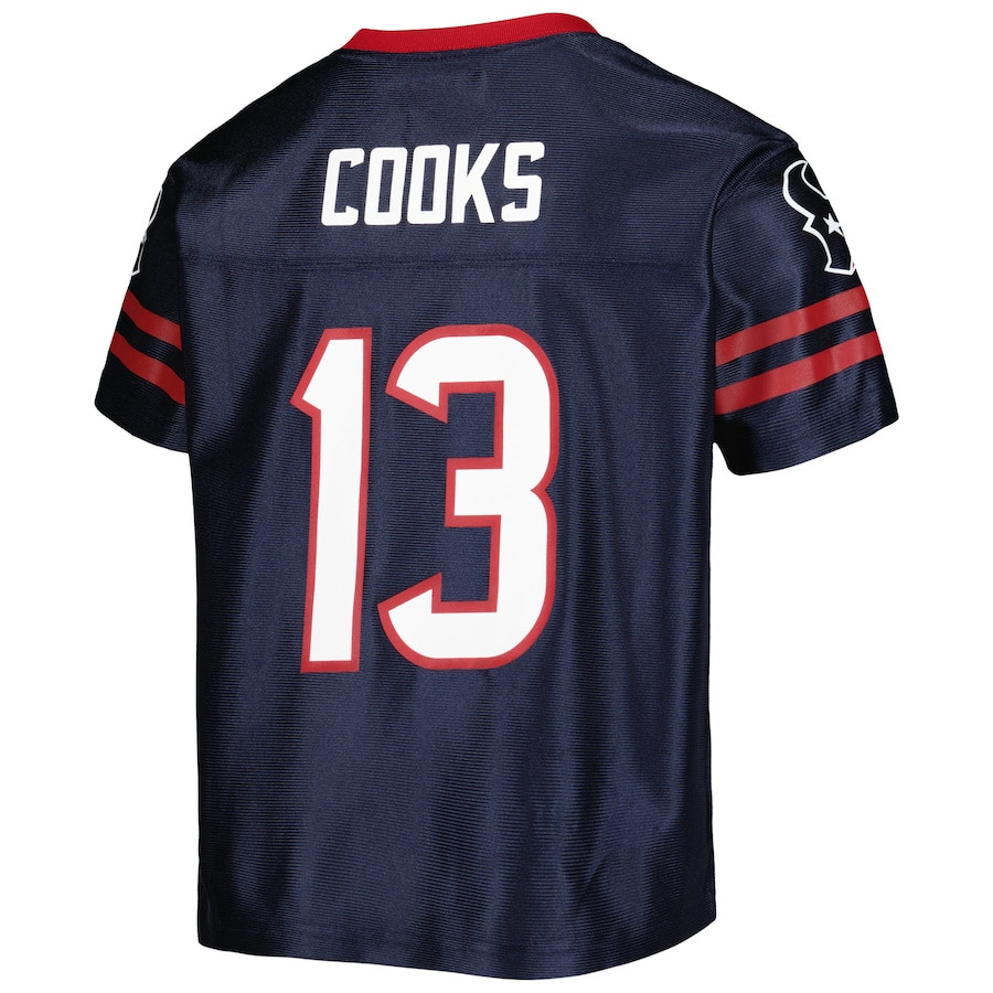 Brandin Cooks 13 Houston Texans YOUTH Jersey - Navy JS2797 nicesnker - Image 3