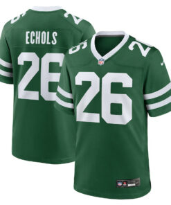 Brandin Echols 26 New York Jets Team Game Men Jersey - Legacy Green JS6518 nicesnker