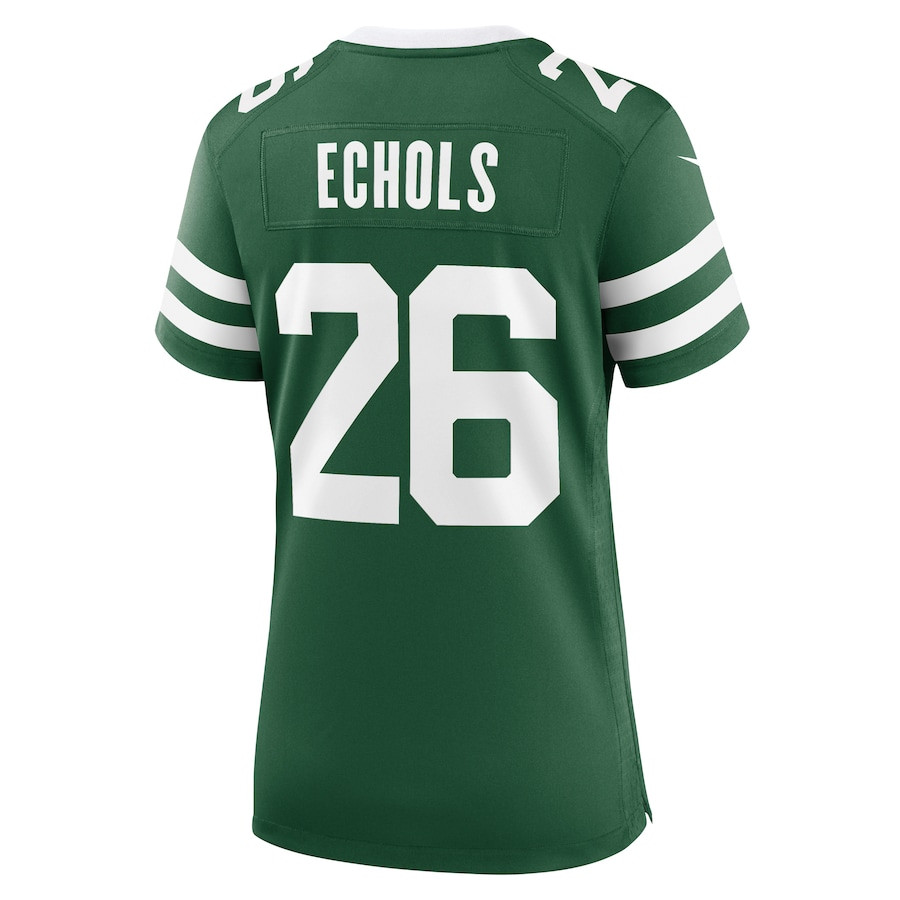 Brandin Echols 26 New York Jets Women's Team Game Jersey - Legacy Green JS7610 nicesnker - Image 3