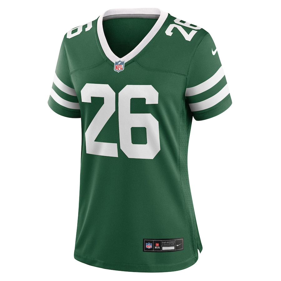 Brandin Echols 26 New York Jets Women's Team Game Jersey - Legacy Green JS7610 nicesnker - Image 2