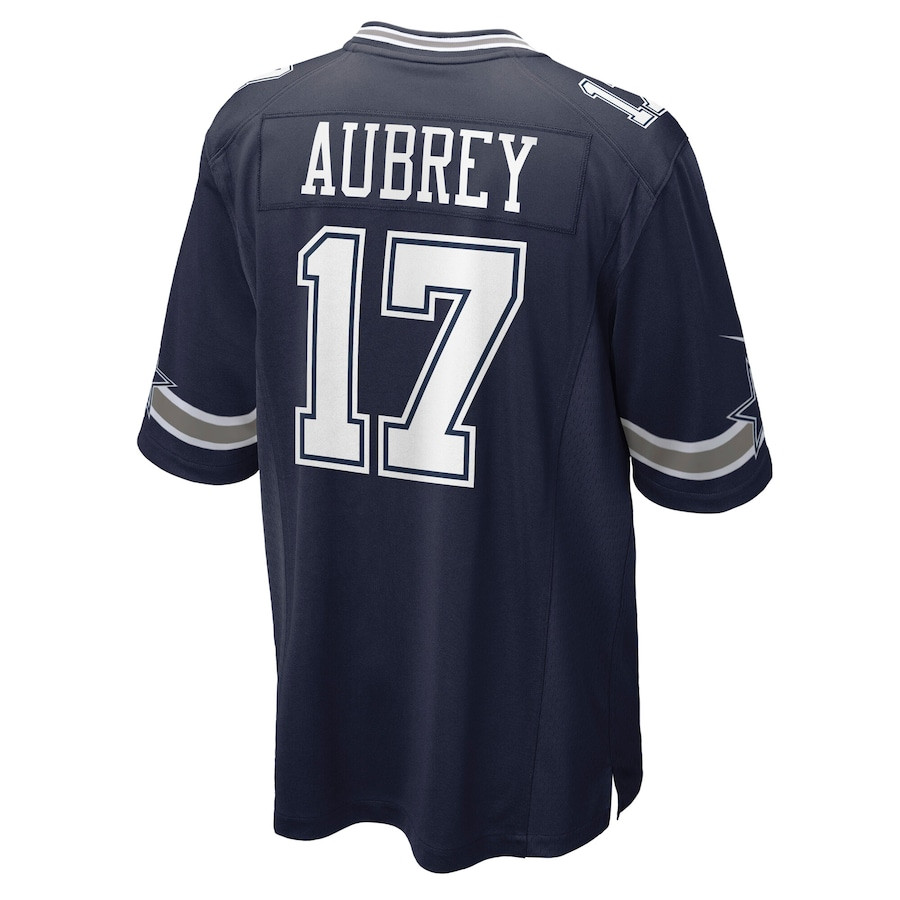 Brandon Aubrey 17 Dallas Cowboys Team Game Men Jersey - Navy JS2250 nicesnker - Image 3
