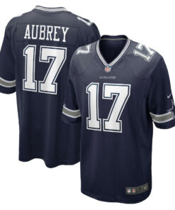 Brandon Aubrey 17 Dallas Cowboys Team Game Men Jersey - Navy JS2250 nicesnker