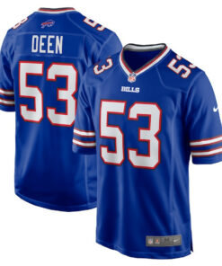 Branson Deen 53 Buffalo Bills Game Men Jersey - Royal JS3870 nicesnker