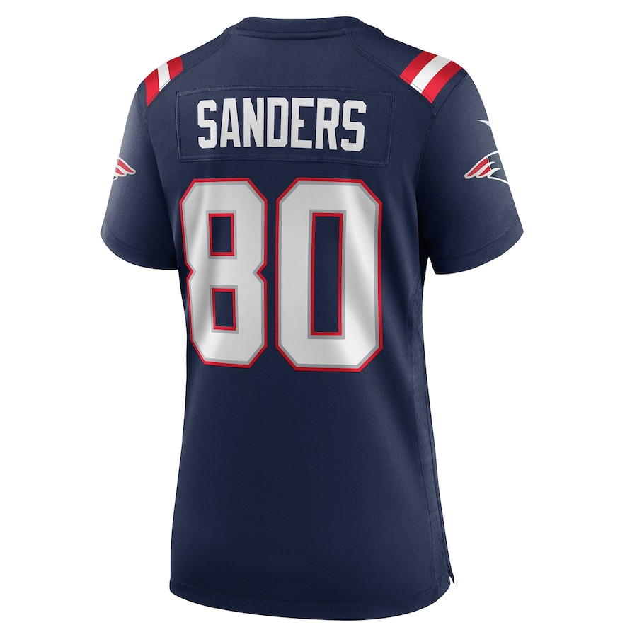 Braylon Sanders 80 New England Patriots Women's Game Jersey - Navy JS2301 nicesnker - Image 3