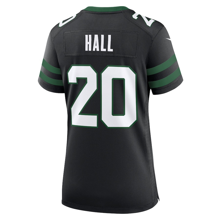 Breece Hall 20 New York Jets Alternate Game Women Jersey - Legacy Black JS4716 nicesnker - Image 3