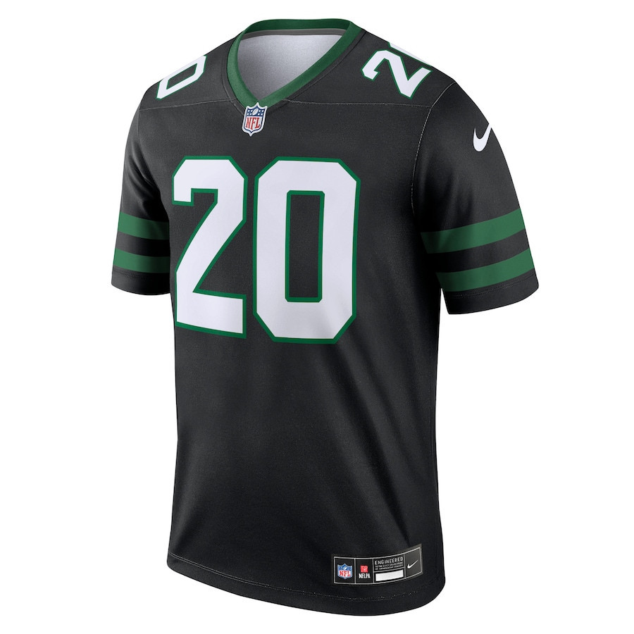 Breece Hall 20 New York Jets Alternate Legend Jersey - Men, Legacy Black JS8420 nicesnker - Image 2