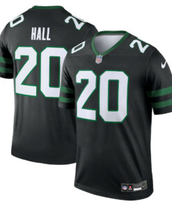 Breece Hall 20 New York Jets Alternate Legend Jersey - Men, Legacy Black JS8420 nicesnker