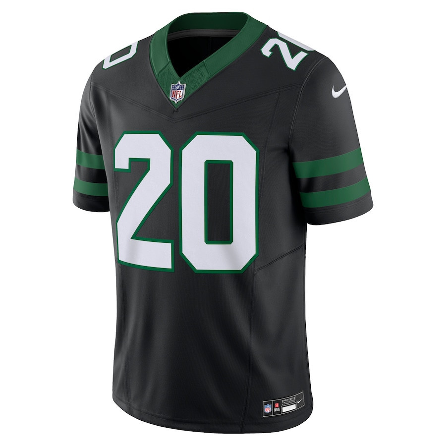 Breece Hall 20 New York Jets Alternate Vapor F.U.S.E. Limited Jersey - Men, Legacy Black JS6214 nicesnker - Image 2