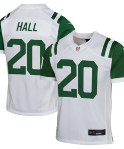 Breece Hall 20 New York Jets Classic Alternate Game YOUTH Jersey - White JS3853 nicesnker