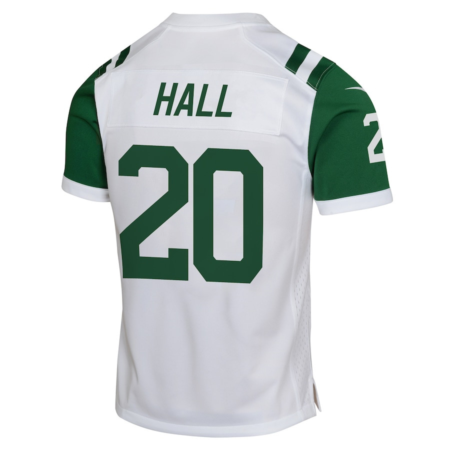 Breece Hall 20 New York Jets Classic Alternate Game YOUTH Jersey - White JS3853 nicesnker - Image 3