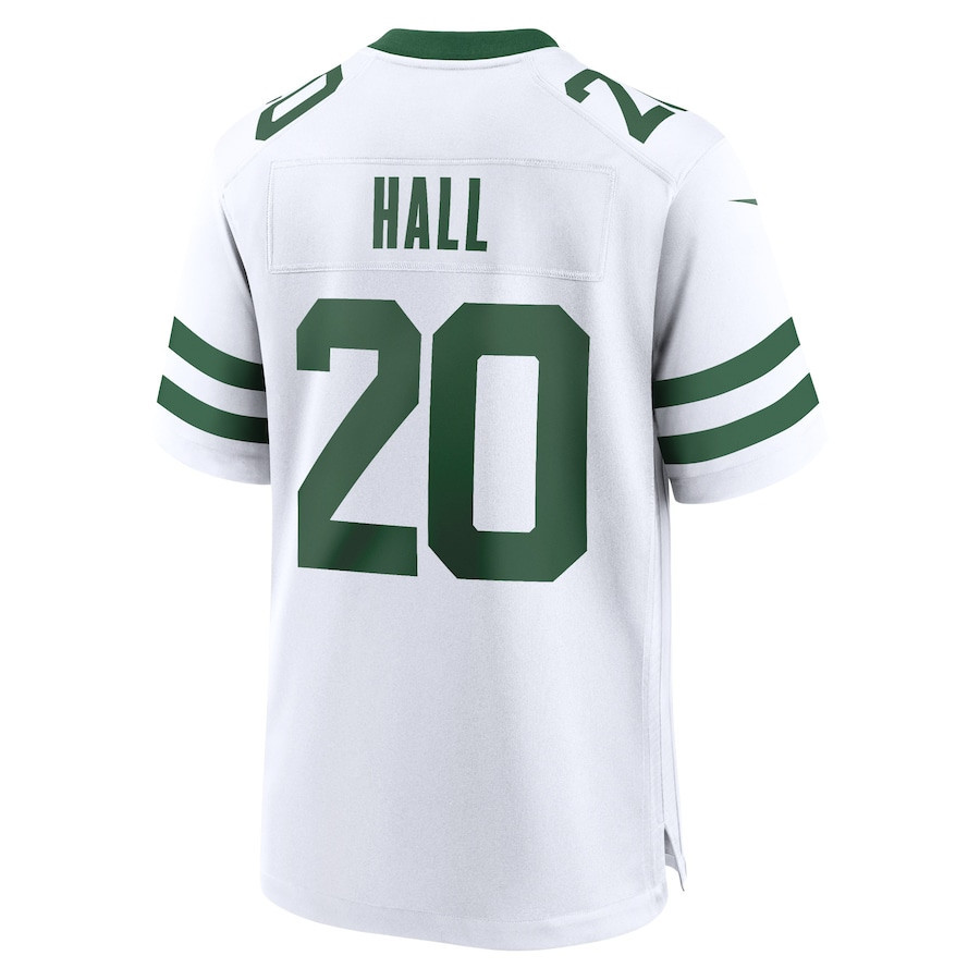 Breece Hall 20 New York Jets Game Jersey - Men, Legacy White JS1443 nicesnker - Image 3