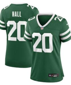 Breece Hall 20 New York Jets Game Jersey - Women, Green JS2232 nicesnker