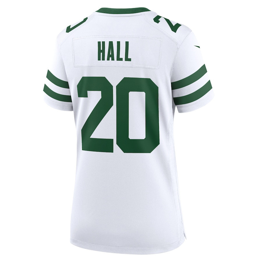 Breece Hall 20 New York Jets Game Jersey - Women, White JS9057 nicesnker - Image 3