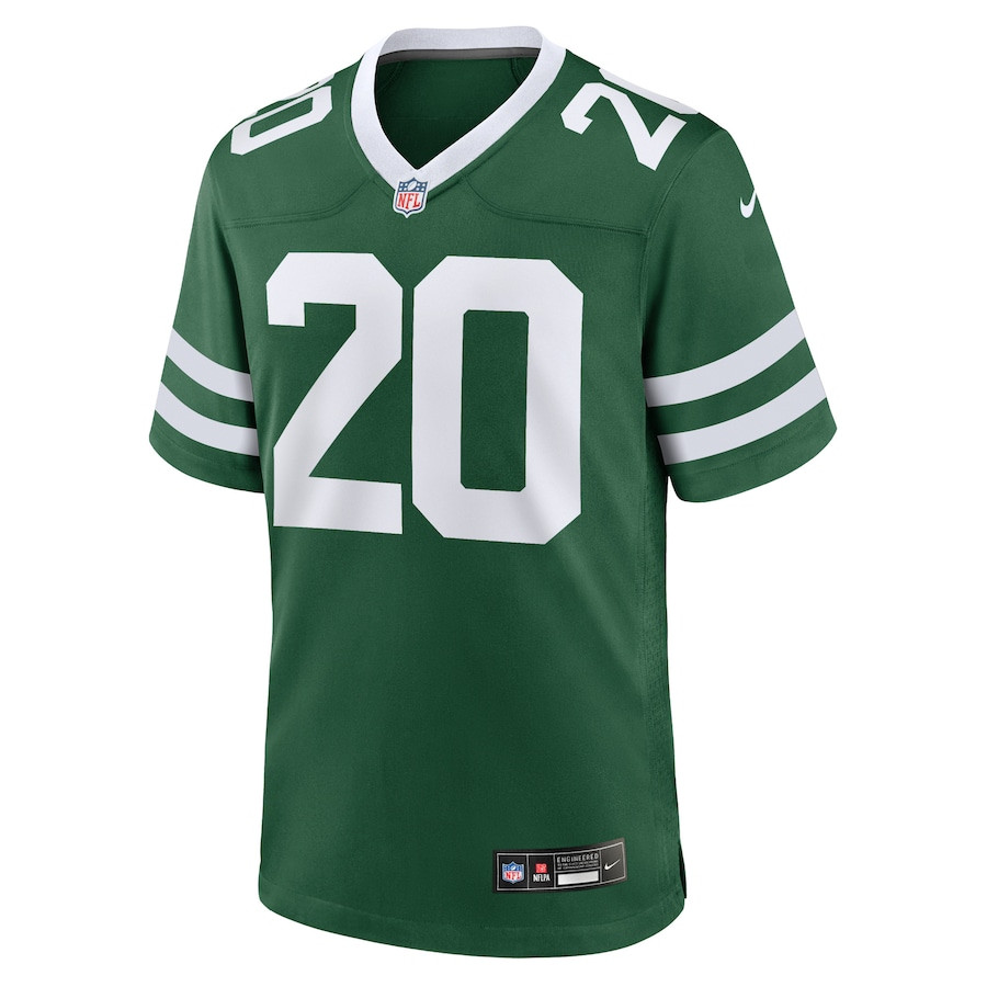 Breece Hall 20 New York Jets Game Men Jersey - Legacy Green JS8832 nicesnker - Image 2