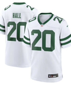 Breece Hall 20 New York Jets Game Men Jersey - Legacy White JS8860 nicesnker