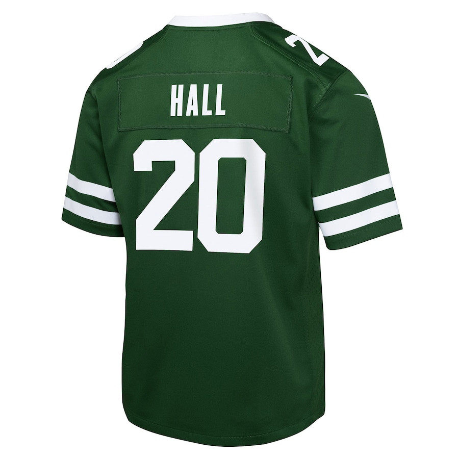 Breece Hall 20 New York Jets Game YOUTH Jersey - Legacy Green JS2846 nicesnker - Image 3