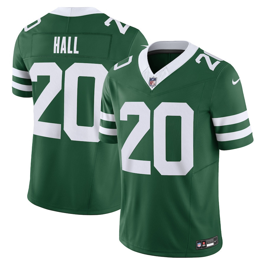 Breece Hall 20 New York Jets Vapor F.U.S.E. Limited Jersey - Men, Legacy Green JS2833 nicesnker