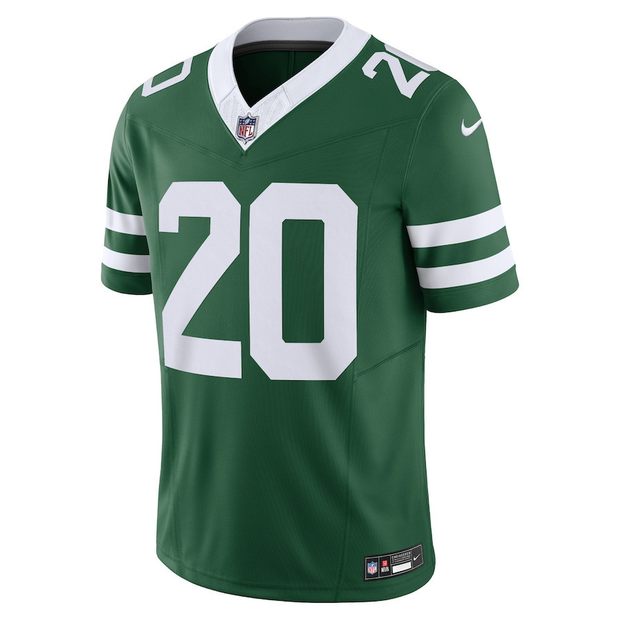 Breece Hall 20 New York Jets Vapor F.U.S.E. Limited Jersey - Men, Legacy Green JS2833 nicesnker - Image 2