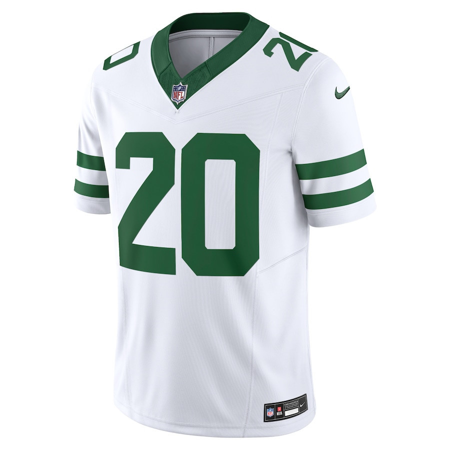 Breece Hall 20 New York Jets Vapor F.U.S.E. Limited Jersey - Men, Legacy White JS1789 nicesnker - Image 2