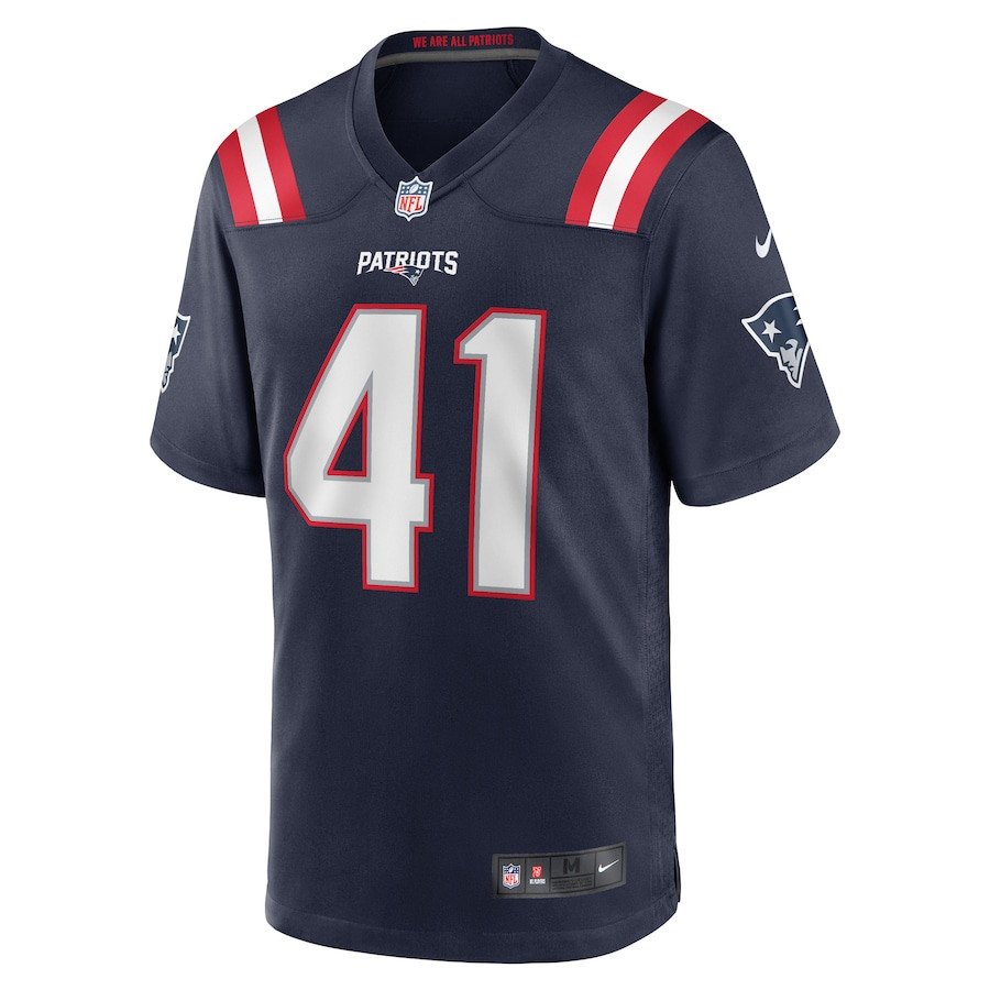 Brenden Schooler 41 New England Patriots Game Men Jersey - Navy JS3988 nicesnker - Image 2