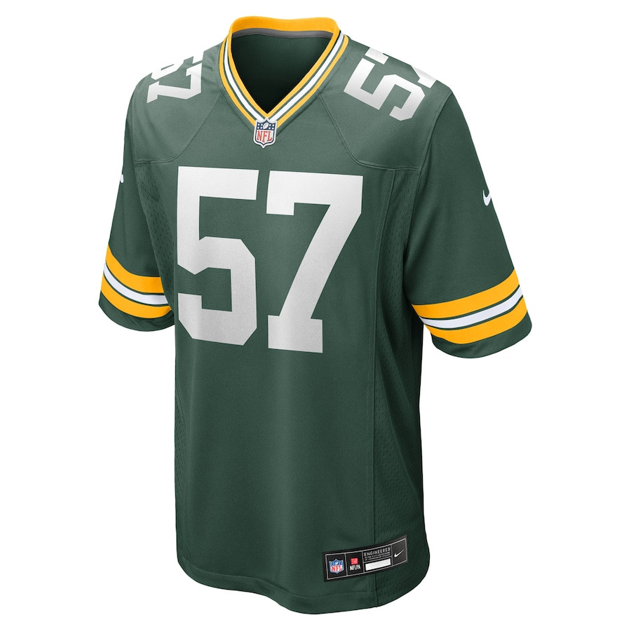 Brenton Cox Jr. 57 Green Bay Packers Game Men Jersey - Green JS6296 nicesnker - Image 2