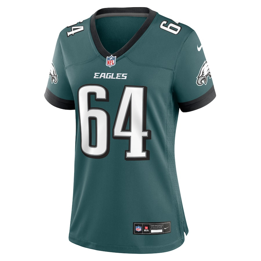 Brett Toth 64 Philadelphia Eagles Women Game Jersey - Midnight Green JS3513 nicesnker - Image 2