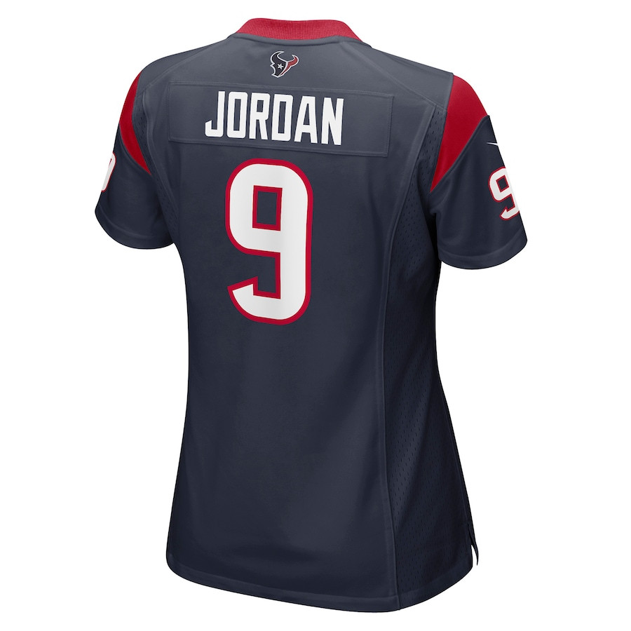 Brevin Jordan 9 Houston Texans Women Game Jersey - Navy JS1824 nicesnker - Image 3