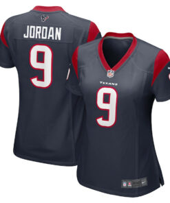 Brevin Jordan 9 Houston Texans Women Game Jersey - Navy JS1824 nicesnker