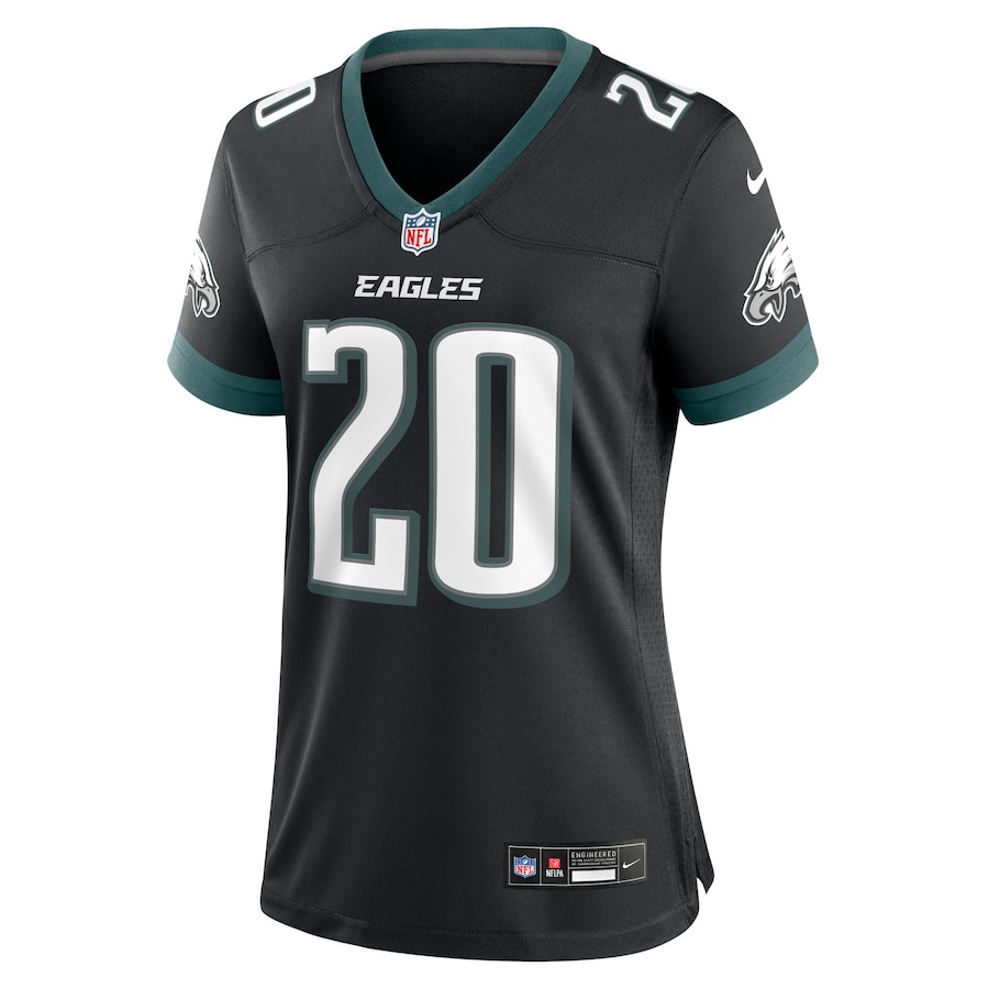 Brian Dawkins 20 Philadelphia Eagles Alternate Game Women Jersey - Black JS2144 nicesnker - Image 2