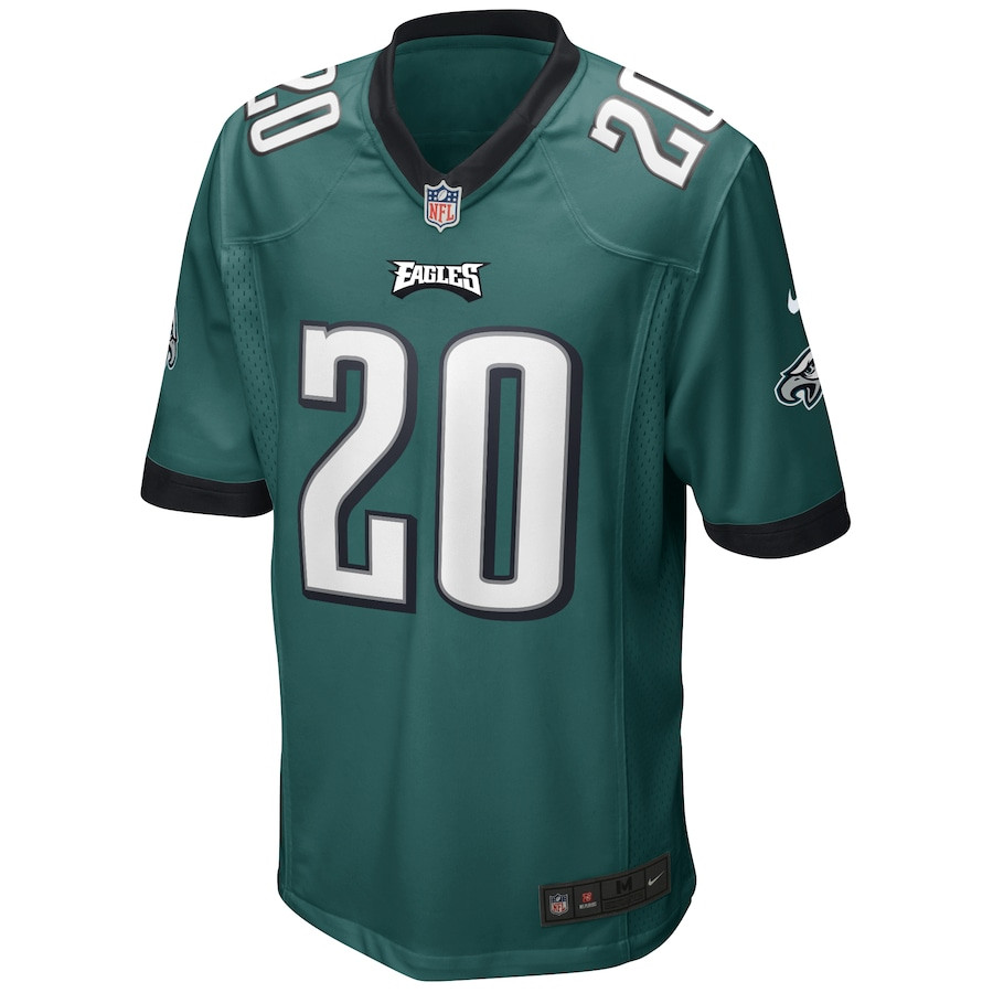 Brian Dawkins 20 Philadelphia Eagles Men Game Retired Jersey - Midnight Green JS3561 nicesnker - Image 2