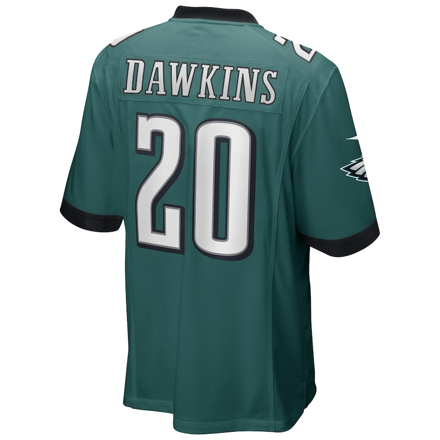 Brian Dawkins 20 Philadelphia Eagles Men Game Retired Jersey - Midnight Green JS3561 nicesnker - Image 3