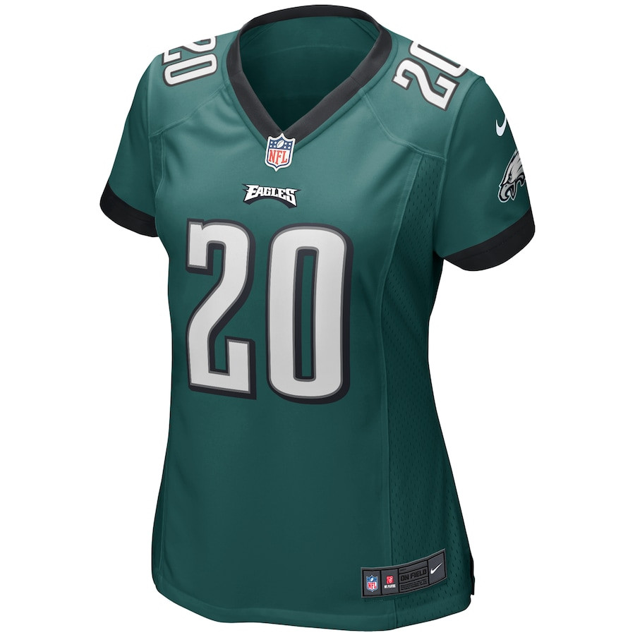 Brian Dawkins 20 Philadelphia Eagles Women Game Retired Jersey - Midnight Green JS9112 nicesnker - Image 2