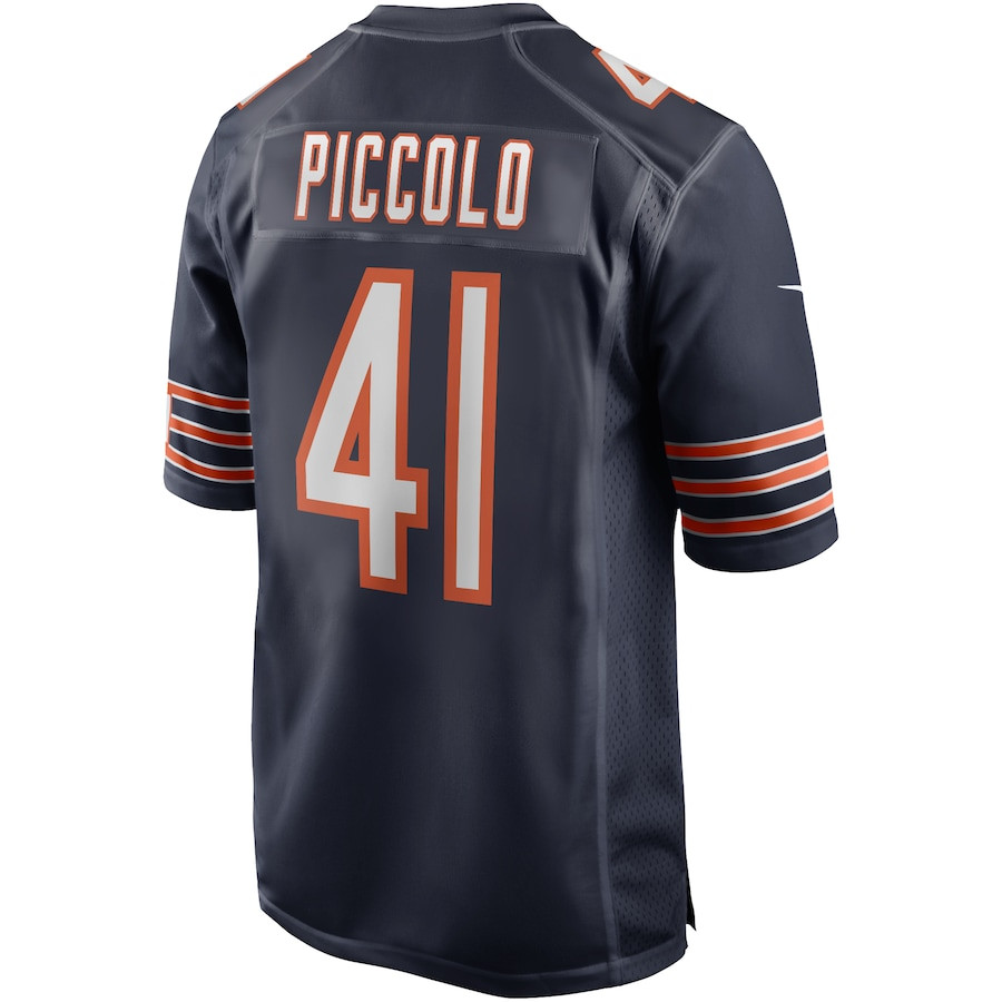 Brian Piccolo 41 Chicago Bears Men Game Retired Jersey - Navy JS7969 nicesnker - Image 3