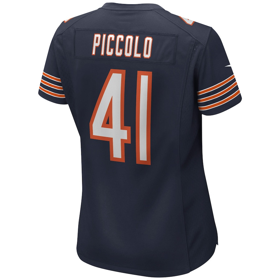 Brian Piccolo 41 Chicago Bears Women Game Retired Jersey - Navy JS2850 nicesnker - Image 3